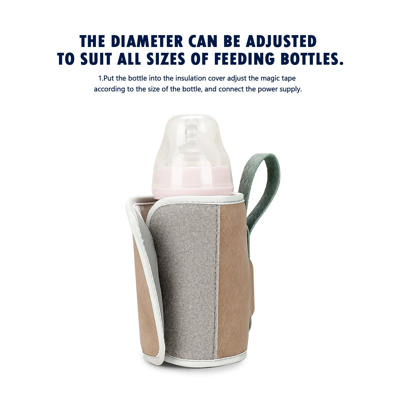 Baby Bottle Warmer Bag USB Pow - Baby Food Warmer Portable recension och pris