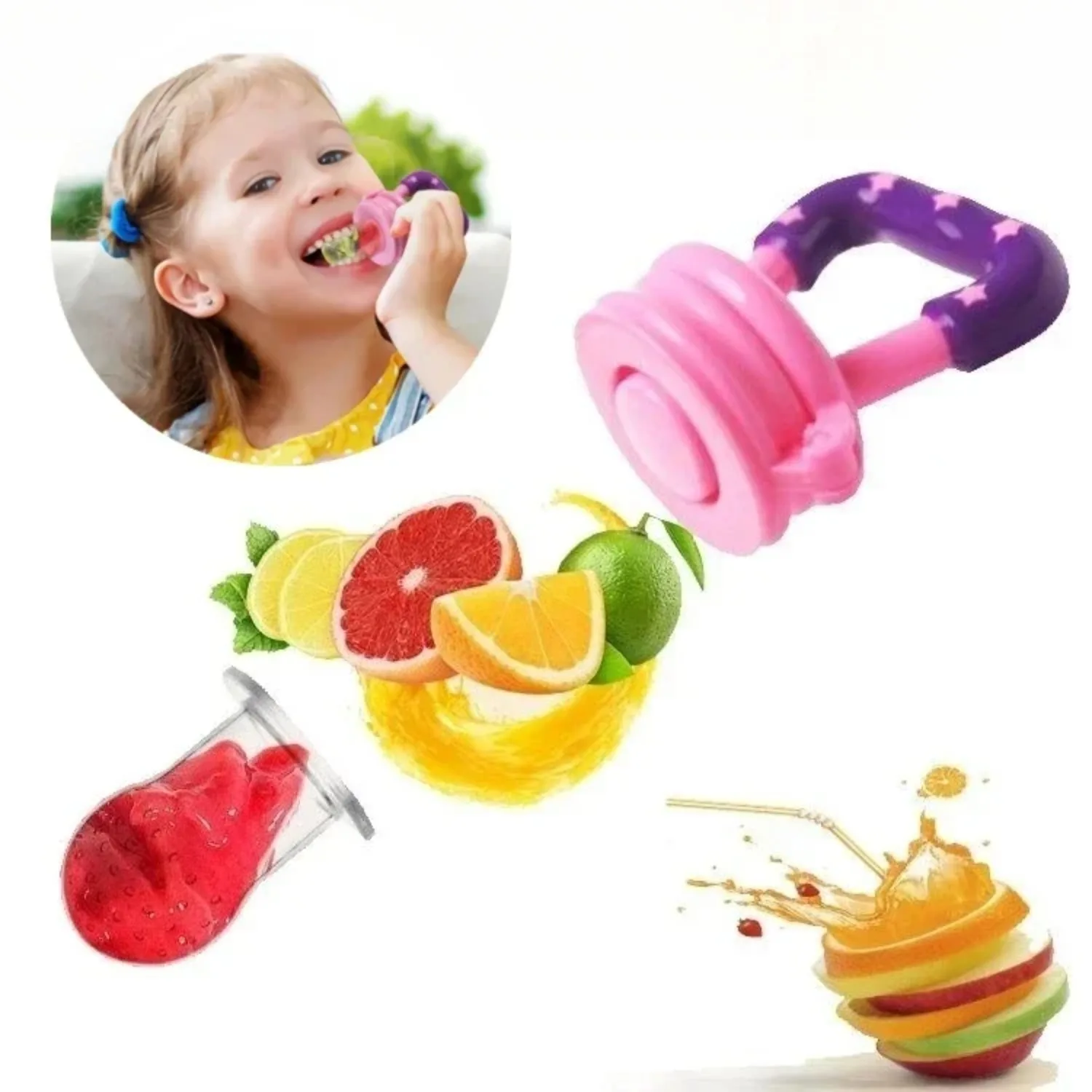 Baby Fruit Food Feeder/pacifie - Baby Food Guide recension och pris