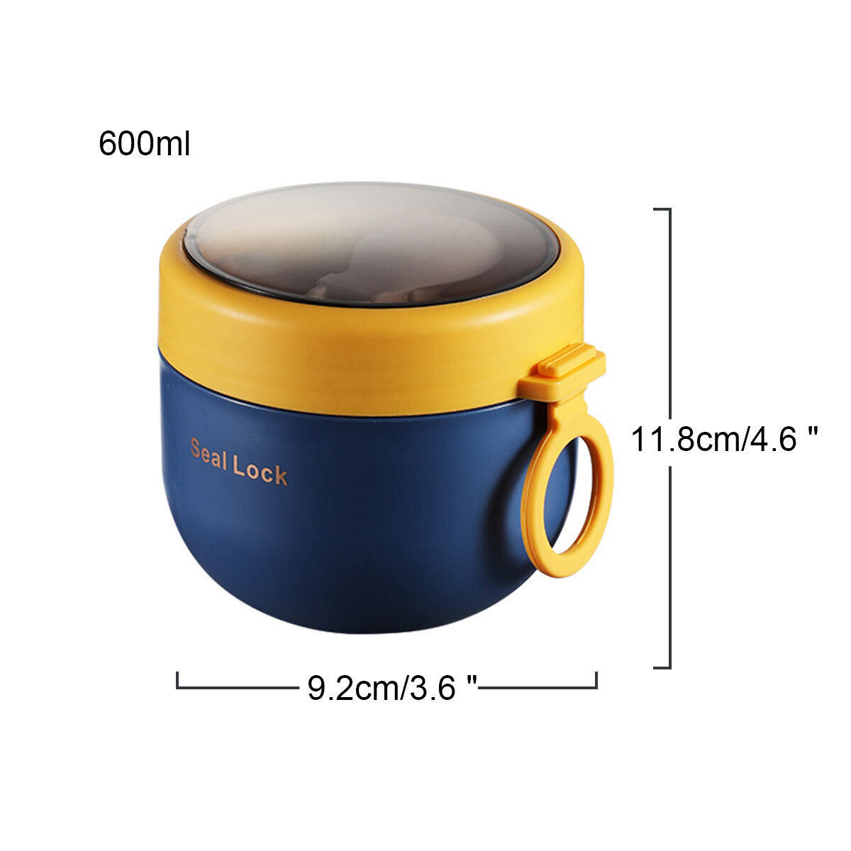 600ML Stainless Steel Lunch Bo - Baby Food Warmer Portable recension och pris