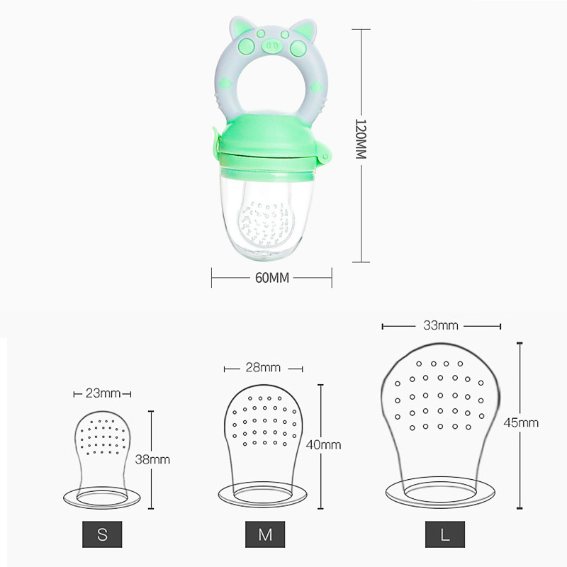 4pcs/set Silicone Fruit & Vege - Baby Food Guide recension och pris