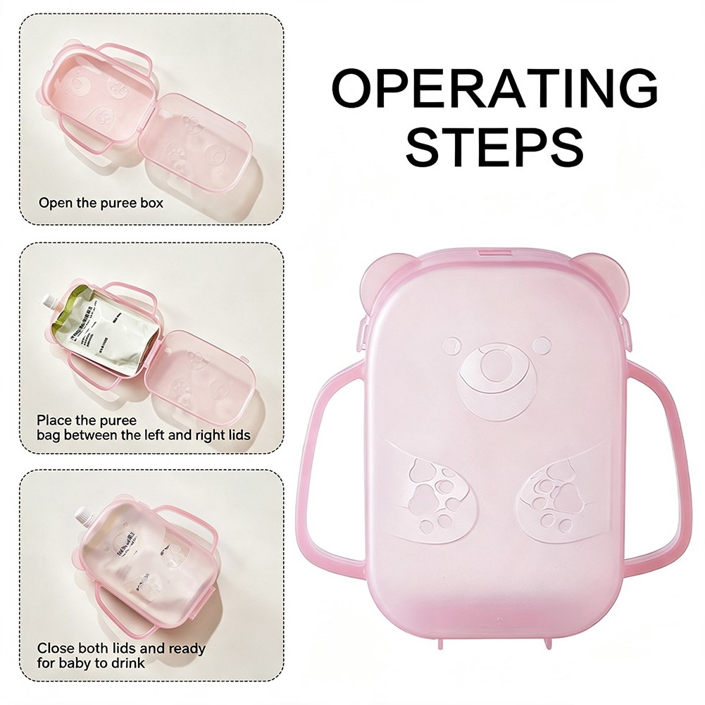 Squeeze Proof Pouch Holder Foo - Baby Food In Jars recension och pris