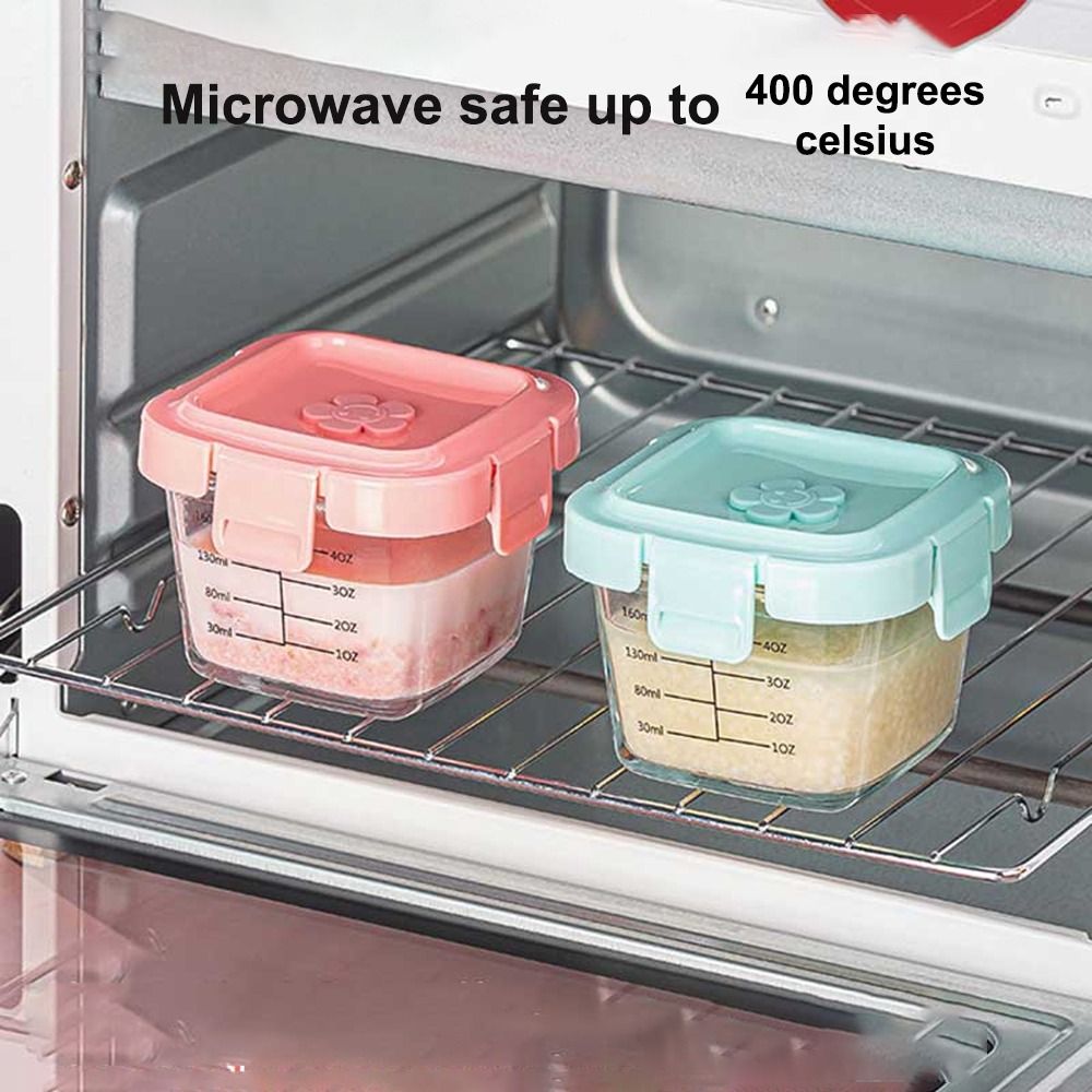 Glass Food Storage Box New 170 - Baby Food In Jars recension och pris