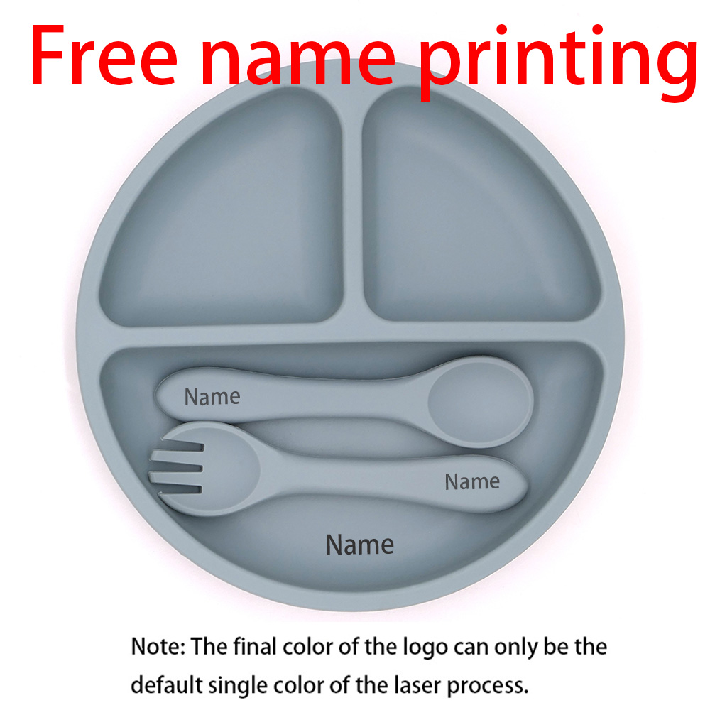 Free Name Printing Silicone Ch - Baby Food Bowl recension och pris
