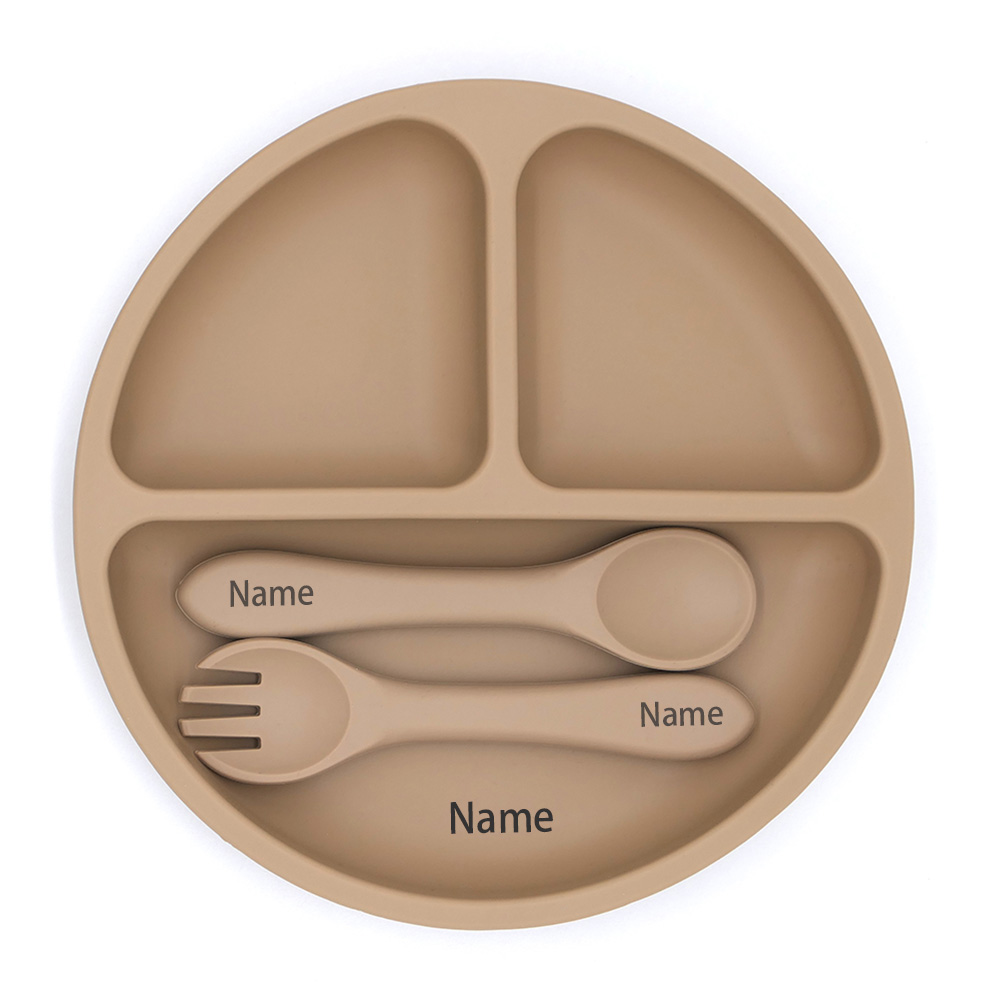 Free Name Printing Silicone Ch - Baby Food Bowl recension och pris
