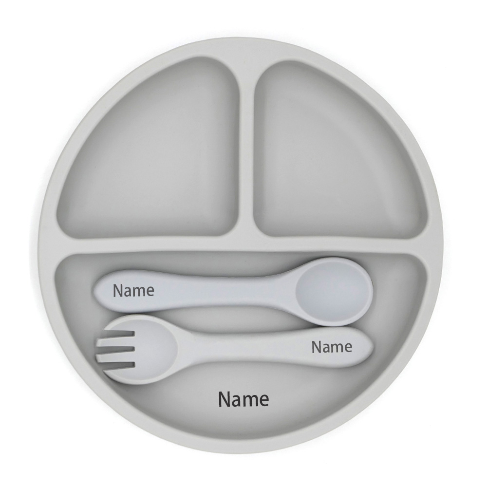 Free Name Printing Silicone Ch - Baby Food Bowl recension och pris