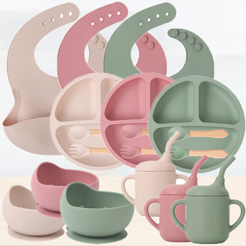 Children's silicone tableware  - Baby Food Bowl recension och pris