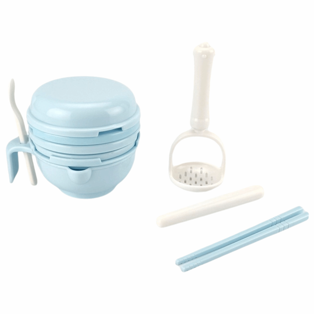 Solid color Baby Food Grinding - Baby Food Bowl recension och pris