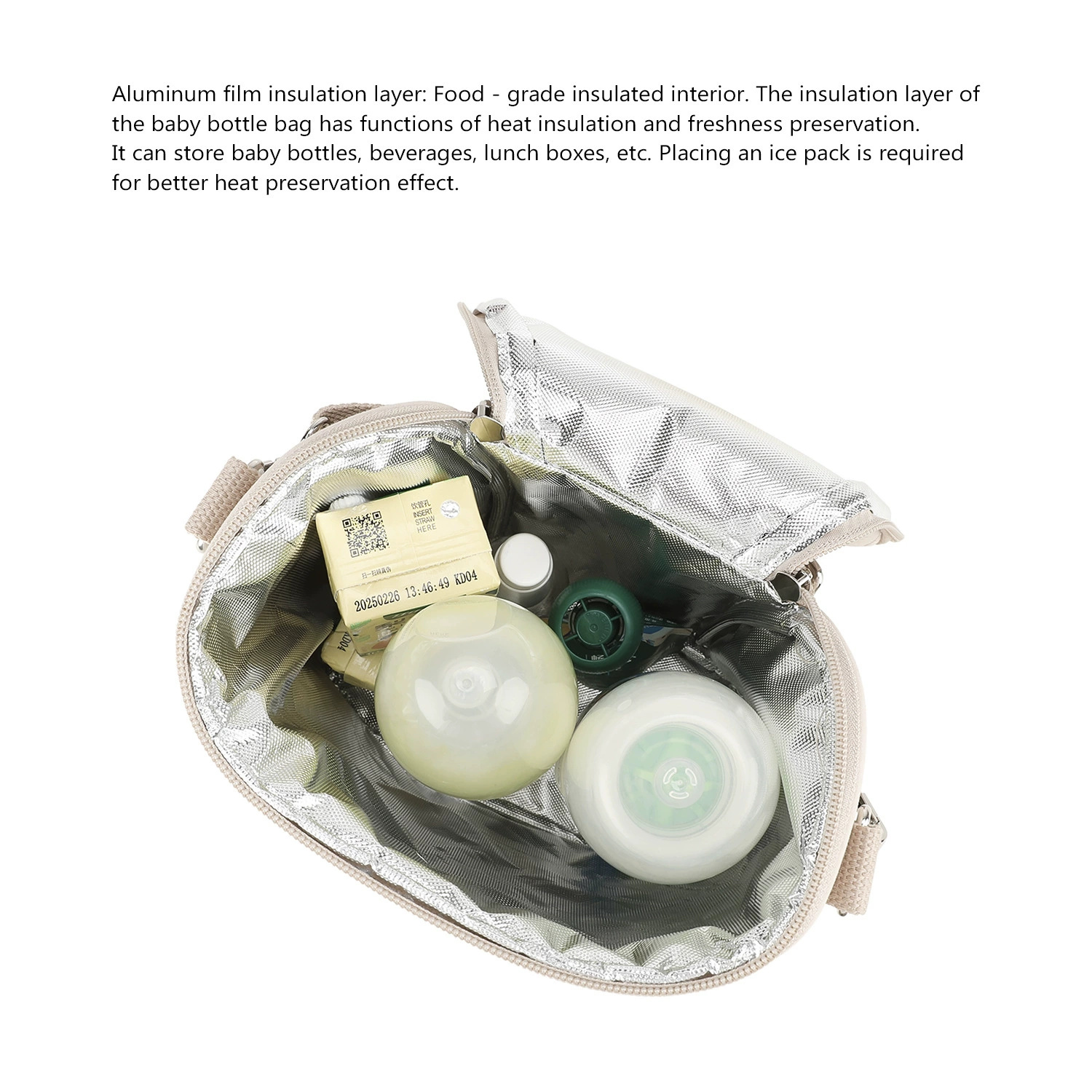 New Bear Breast Pump Bag Insul - Baby Food Warmer Portable recension och pris