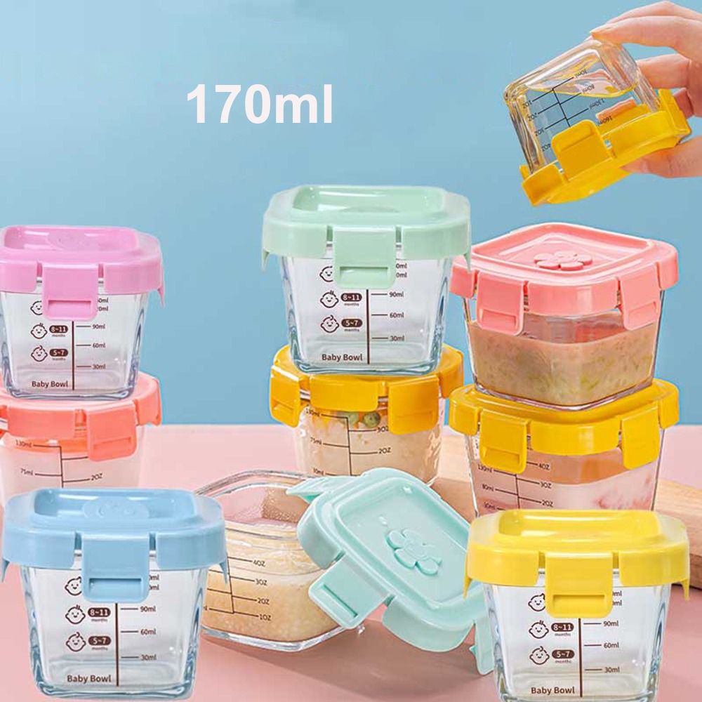 170ml Glass Food Storage Box F - Baby Food In Jars recension och pris