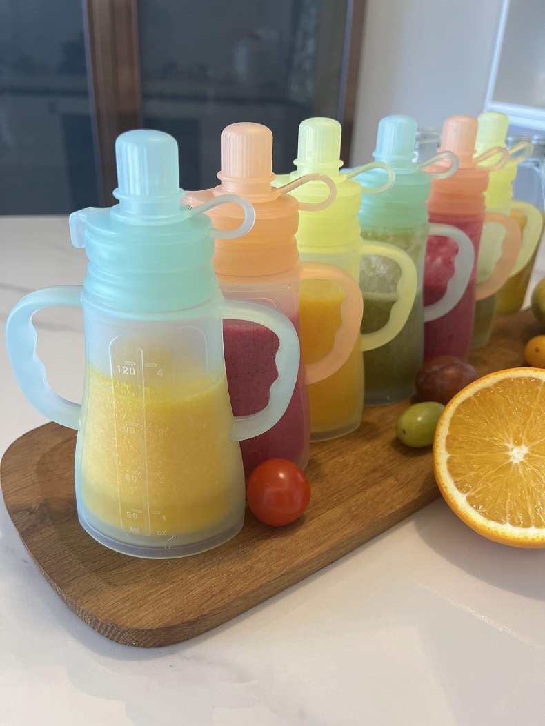 New Reusable Silicone Breast M - Baby Food In Jars recension och pris