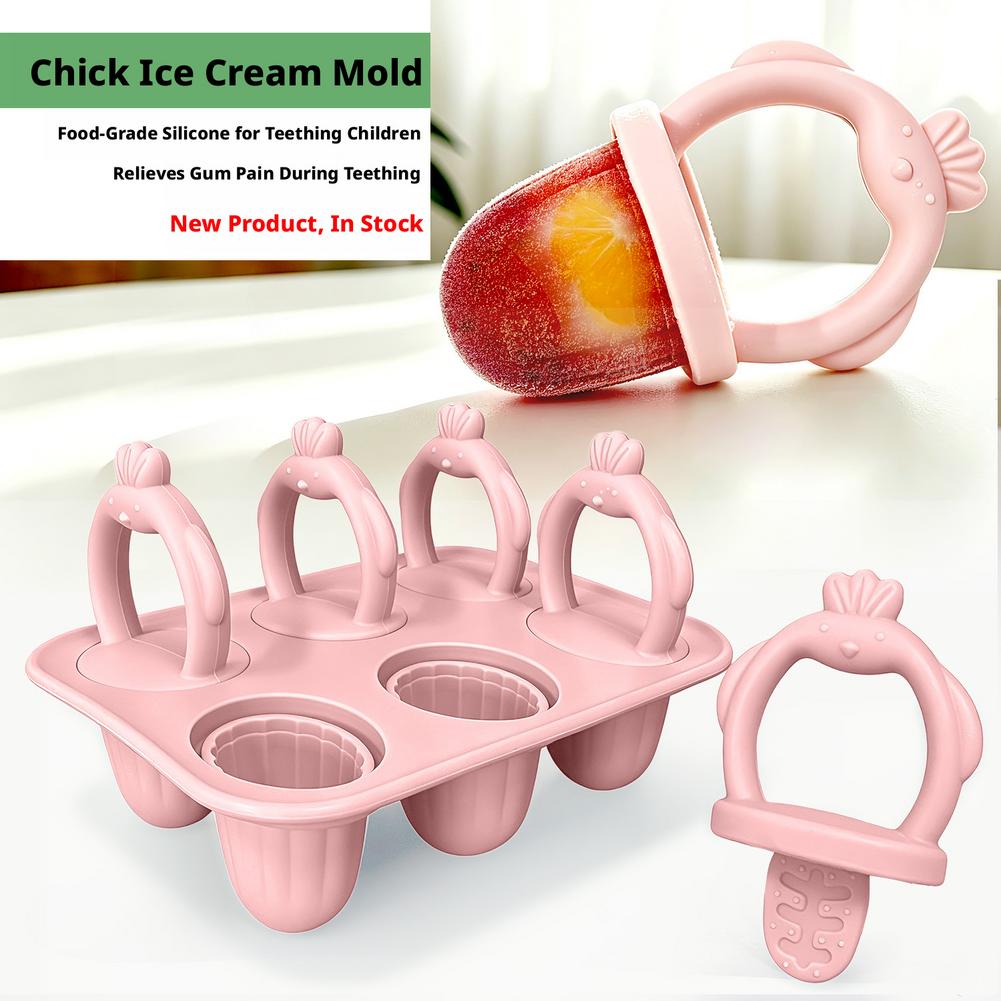 1set Silicone Popsicle Mold Si - Baby Food Homemade recension och pris