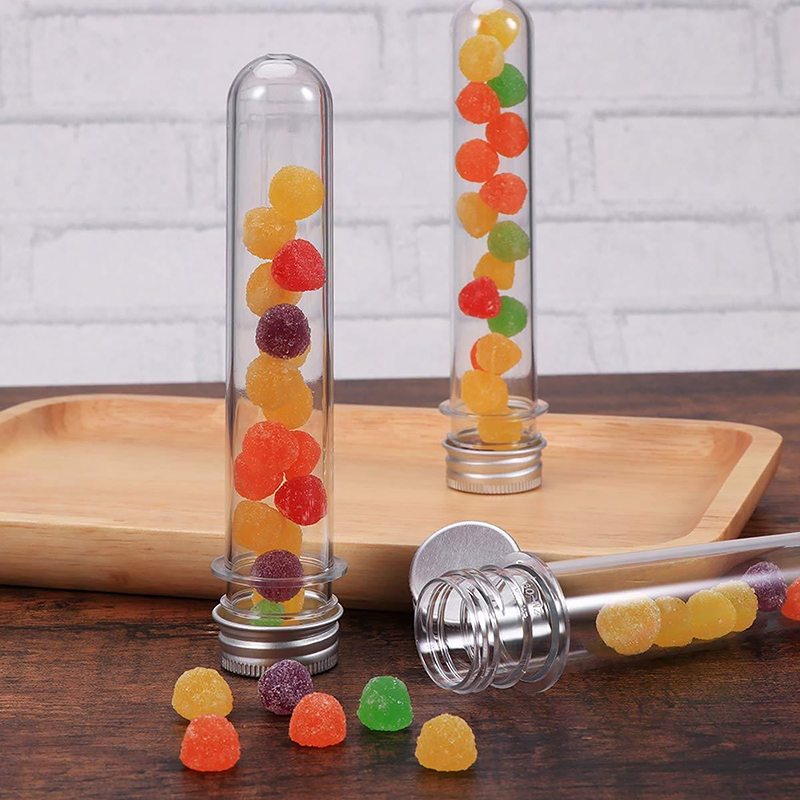 1/5Pcs Plastic Lab Test Tubes  - Baby Food In Jars recension och pris