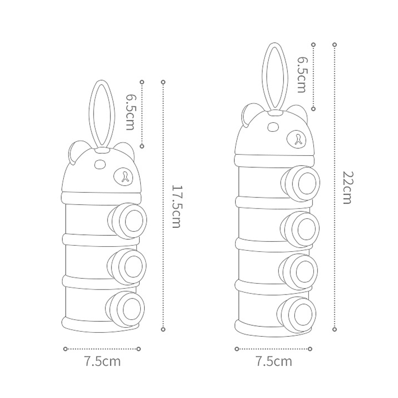 Storage Three/Four Tier Portab - Baby Food In Jars recension och pris