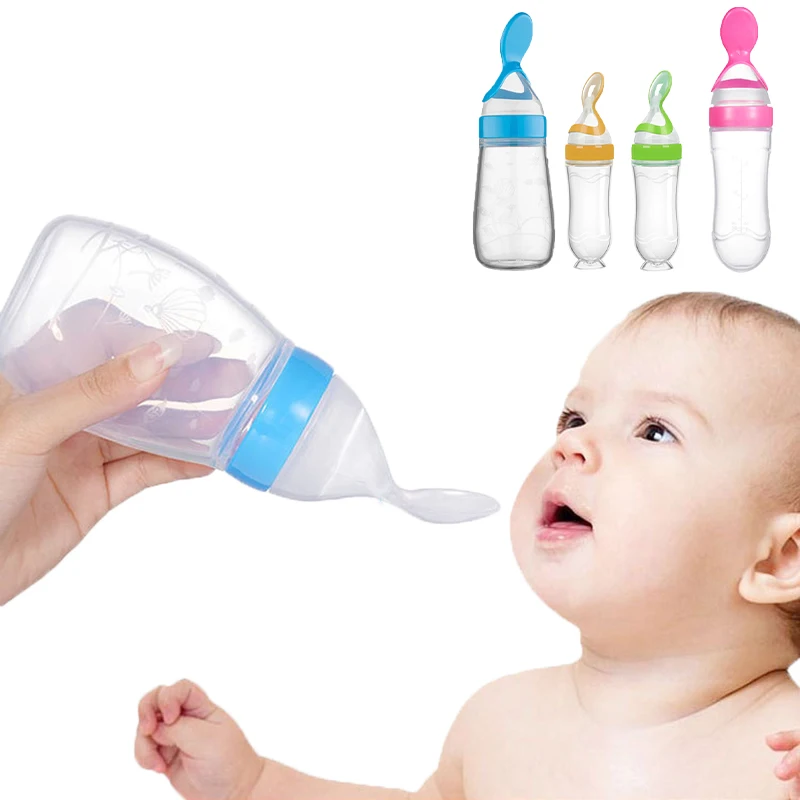 Safe Baby Feeding Bottle Spoon - Baby Food Guide recension och pris