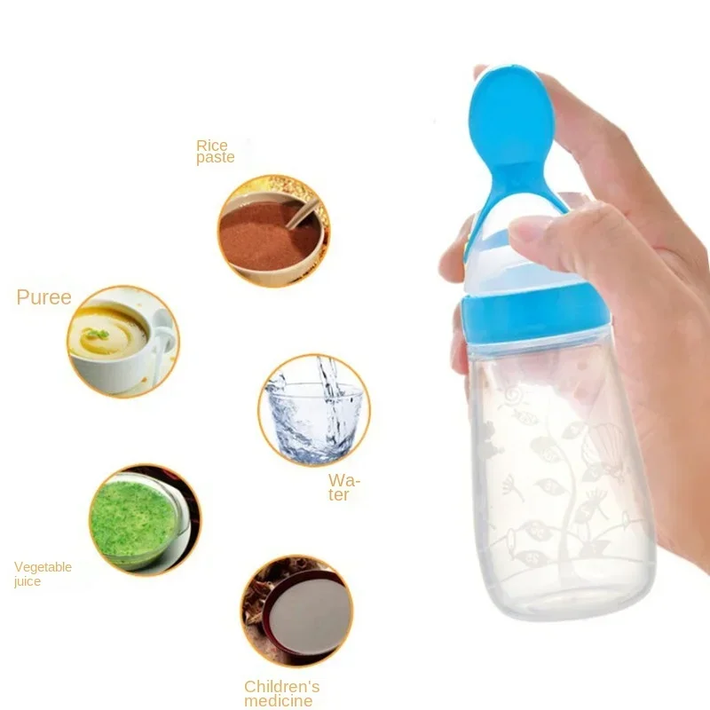Safe Baby Feeding Bottle Spoon - Baby Food Guide recension och pris