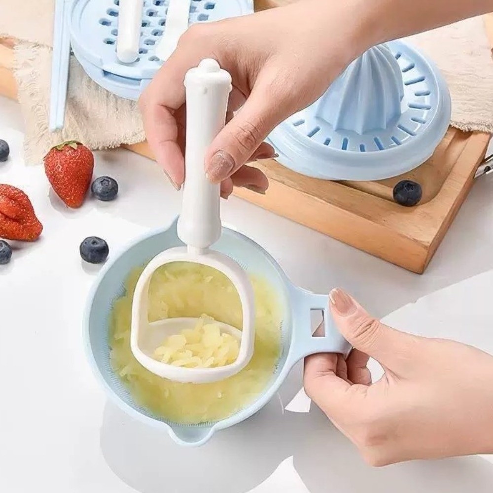 Solid color Baby Food Grinding - Baby Food Bowl recension och pris