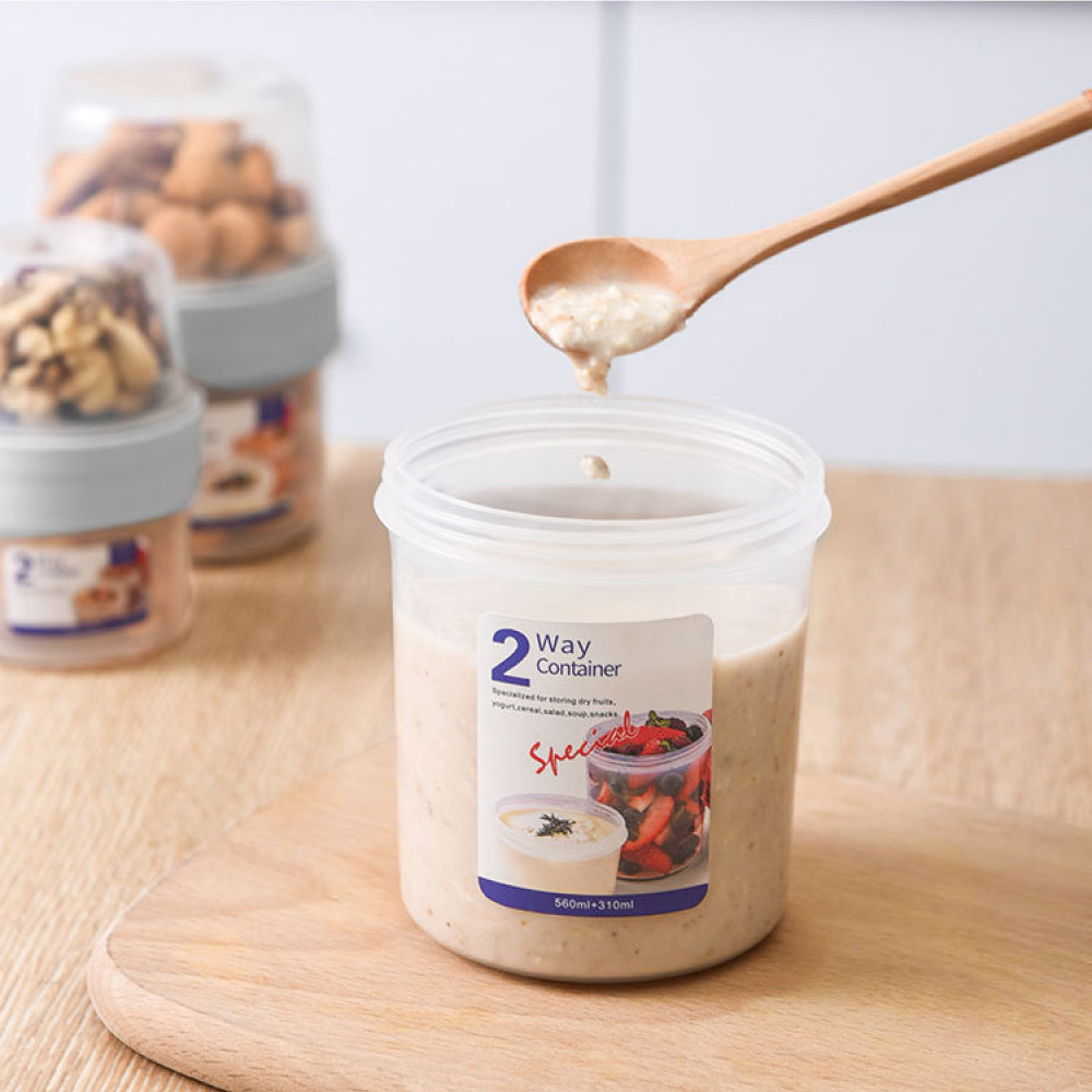 Double Layer Leakproof Food Ca - Baby Food Yogurt recension och pris